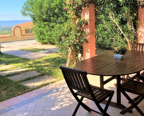 Terrasse, kitehouse, sardinien, porto botte